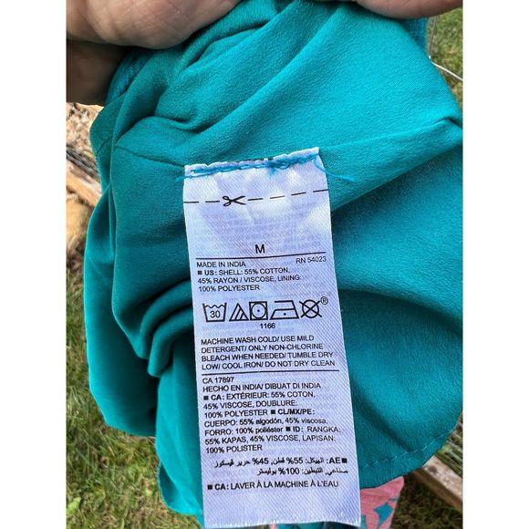 Bright and Breezy Sundress, sz M, Cotton blend - Picture 3 of 4